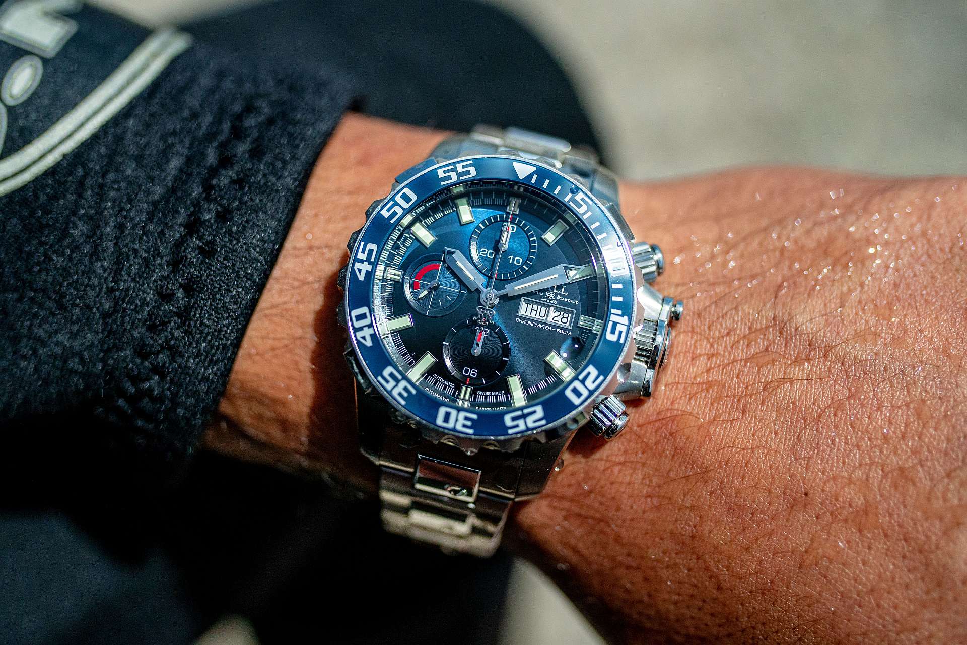 BALL Watch 發表全新 Engineer Hydrocarbon NEDU 五級鈦金屬潛水計時腕錶
