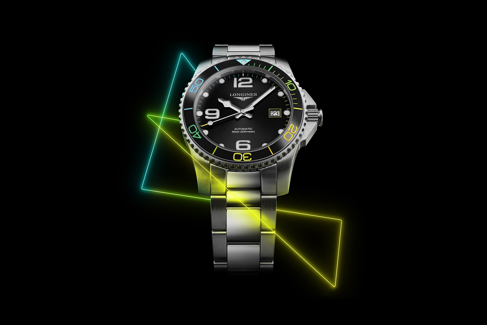 浪琴錶推出HydroConquest深海征服者系列第二十二屆大英國協運動會紀念腕錶