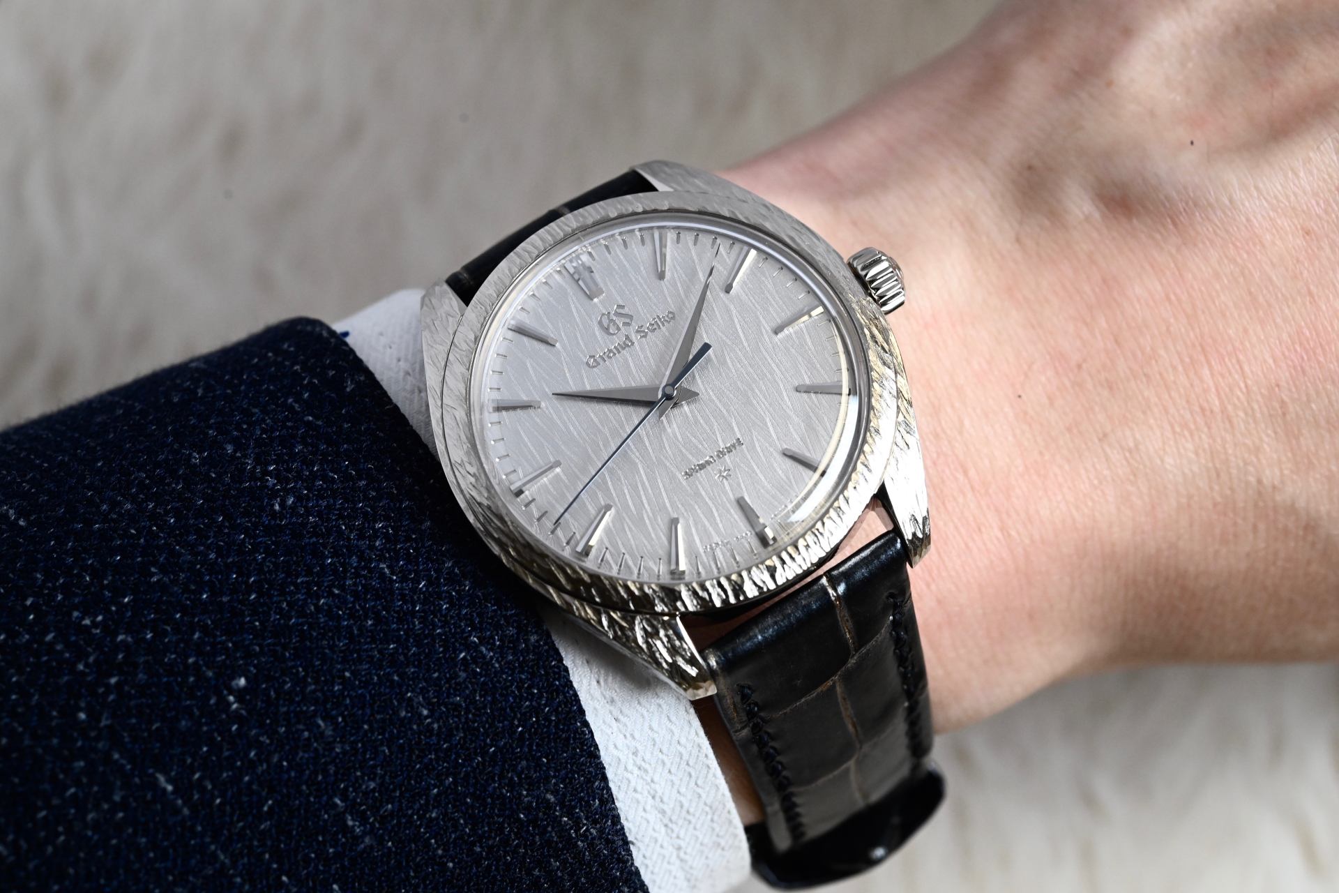 【W&W 2023】Grand Seiko Masterpiece Collection限量版腕錶SBGZ009，描繪壯麗白樺林