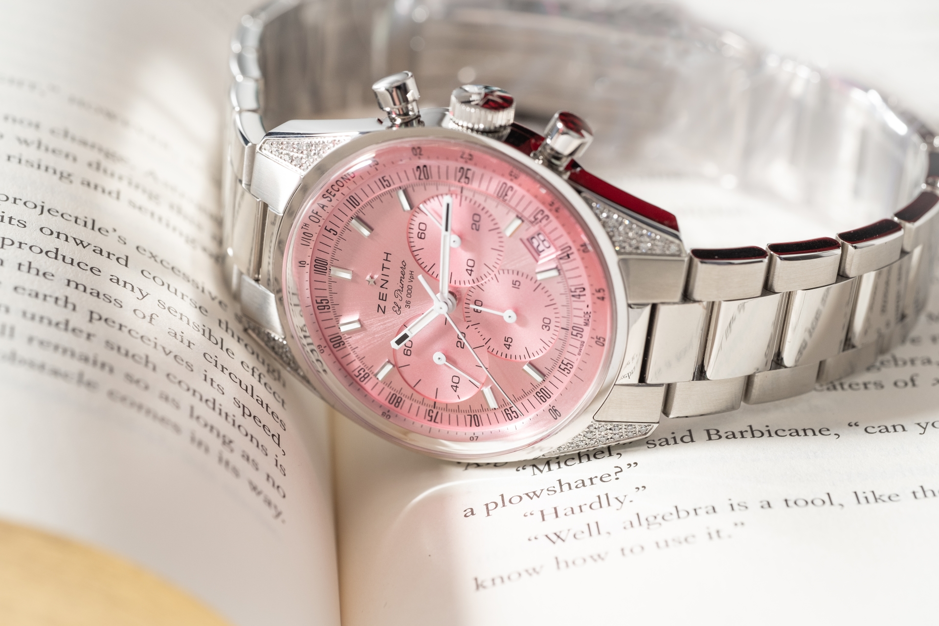 ZENITH推Chronomaster Original Pink for Susan G. Komen粉紅腕錶獨一之作，助抗乳癌