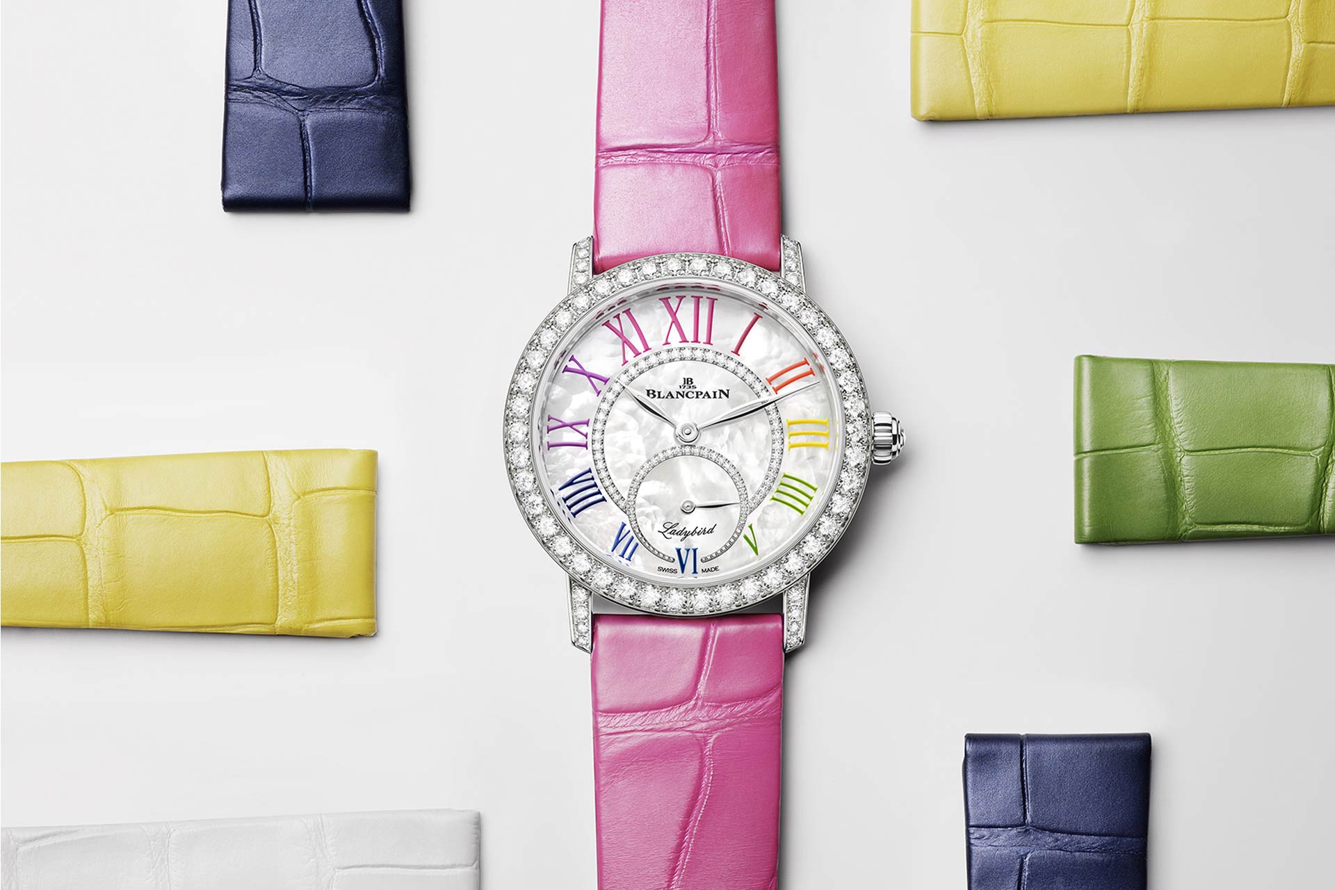 豔陽下的華麗彩虹：Blancpain全新Ladybird Rainbow腕錶