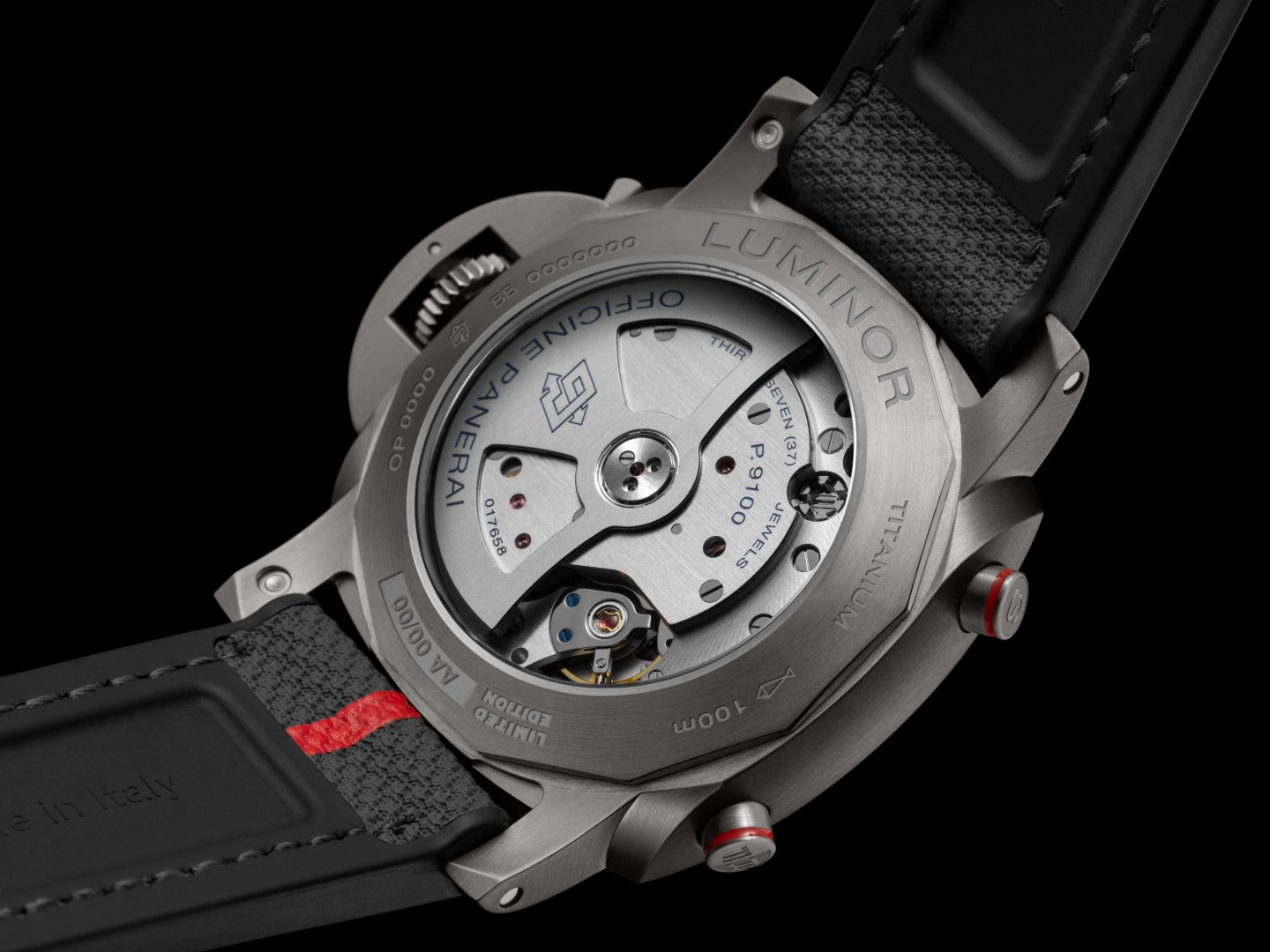  Luminor Chrono Flyback Luna Rossa PAM01654ÿfP.9100 ۰ʤW