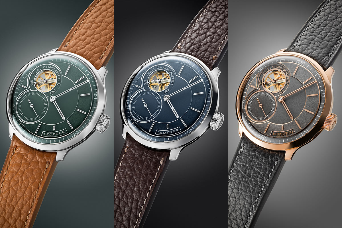  CIC 39mm Racing Green / Deep Blue / Black Rodhium 