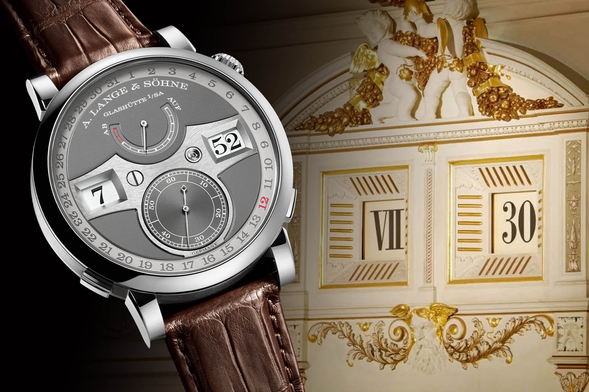 A. Lange & Söhne ZeitwerkGݦ{NPQA֦̯¥ǲκ믫I
