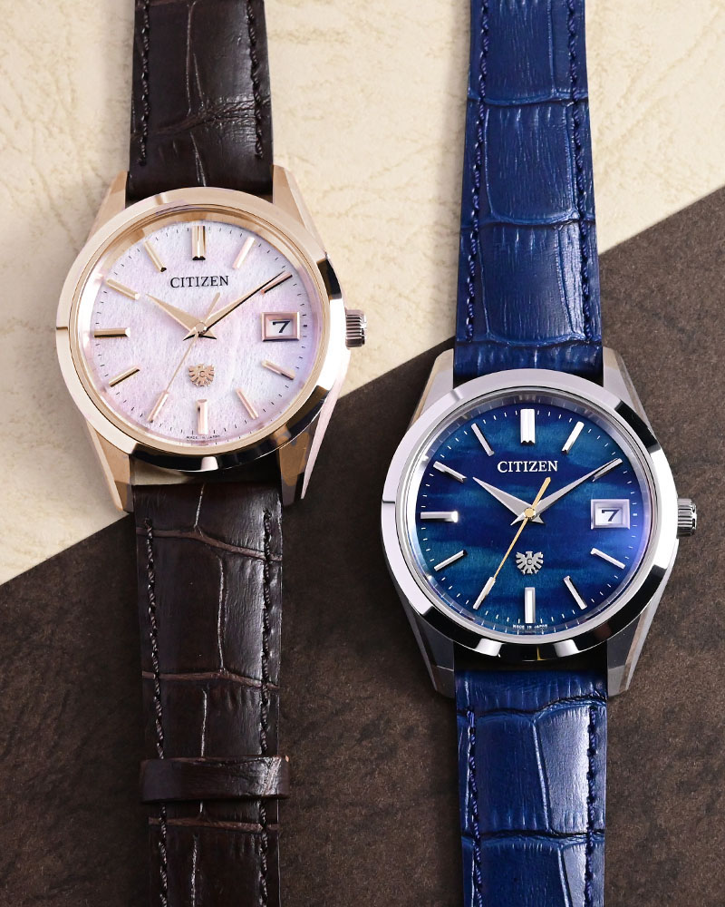 The CITIZEN Iconic Nature¶qµÃ¿ö (AQ4106-00A/AQ4100-22L)