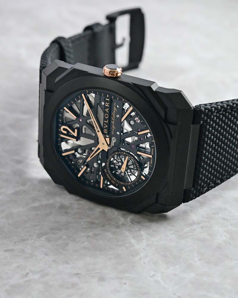 Octo Finissimo Skeleton 8 Days¶WÁ¡ÃóªÅ¤K¤éµÃ¿ö¤jÁx¥H²`Â㪺¶Â¦âDLCÜgª÷ÄÝ¿ö´ß·f°tª´ºÀª÷«ü°w»P®É¼Ð¡A³Ð³y¥X¥O¤HÃø¥H²¾¥Ø¡B·¥´IÀ¸¼@©ÊªºµøÄ±½ÄÀ»¡C