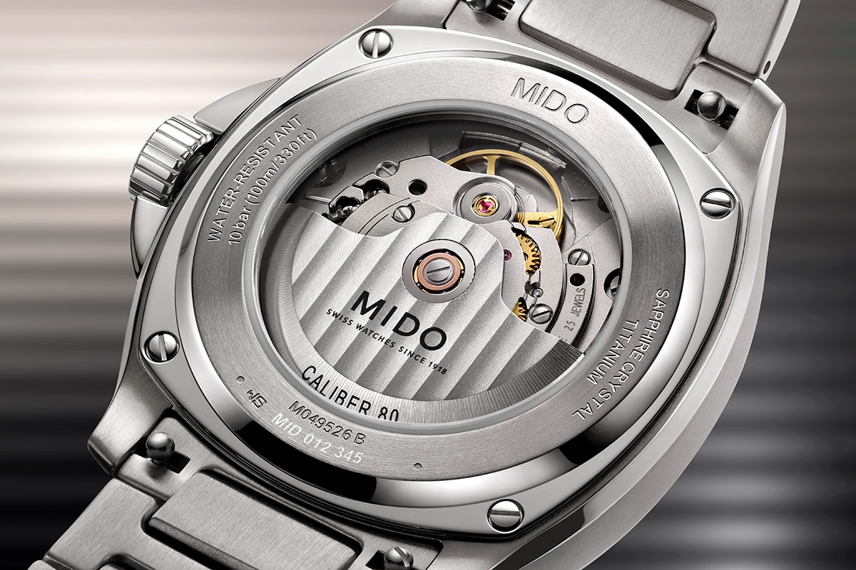  Multifort TV Big Date TitaniumfCaliber 80۰ʤWAĥNivachron<sup>™</sup>ܺg嵷ÿbϳPūܤƤºǡC