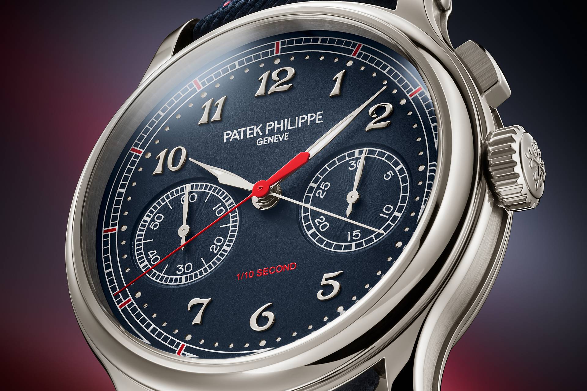 錶王最新複雜研發：Patek Philippe Ref.5470P-001十分之一秒單按鈕計時秒錶